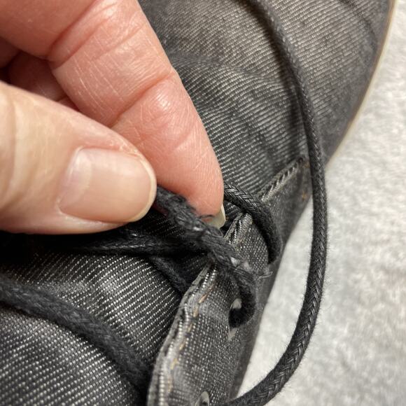 Madden M-Dolyn Denim Chukka Boots Mens 12M Blue Canvas Lace Up Hipster Shoes - Picture 10 of 11